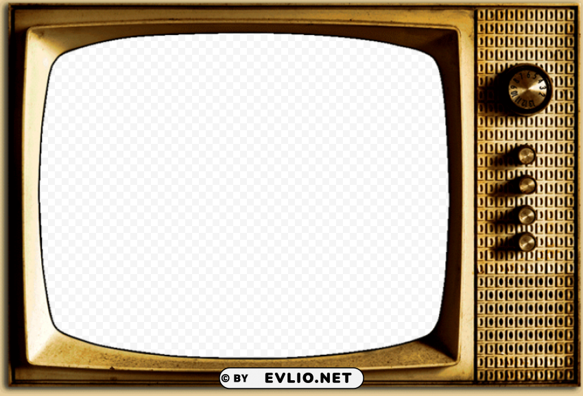 Clear old tv Transparent PNG Artwork with Isolated Subject PNG Image Background ID 67af50f2