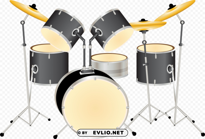 drums kit HighQuality Transparent PNG Isolation