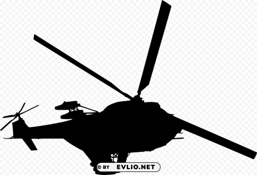 helicopter top view silhouette PNG transparent vectors