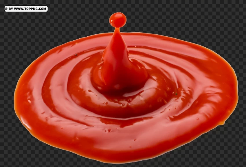 Tomato Sauce Stain High Quality Transparent PNG Image with Clear Background Isolated - Image ID f762e8f2