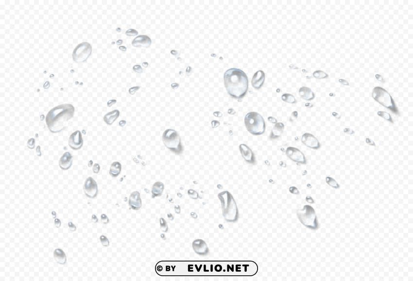 Water Drops PNG Clear Background