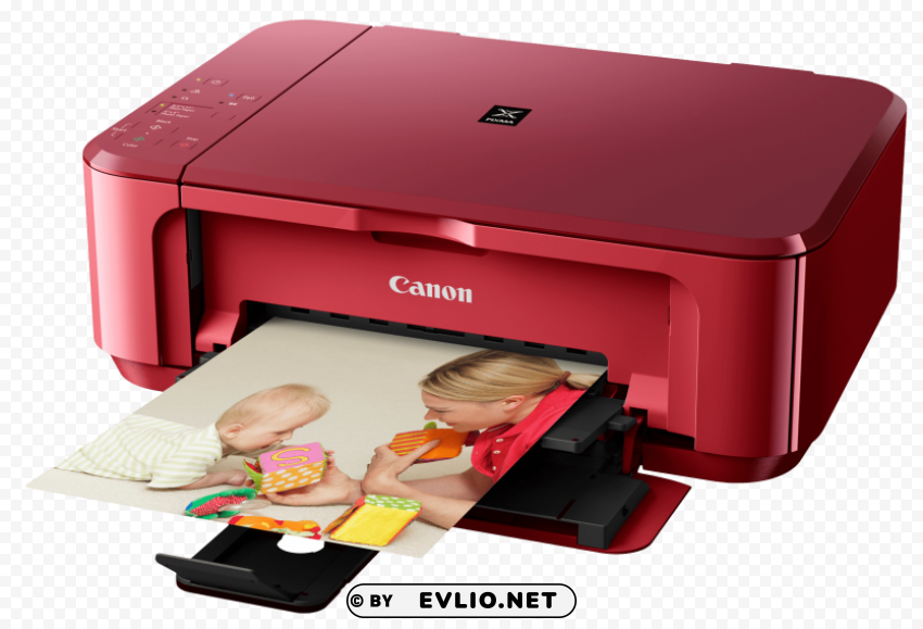 Wireless Photo Printer PNG Image with Isolated Graphic Element
