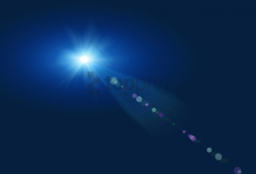 blue lens flare PNG images without restrictions
