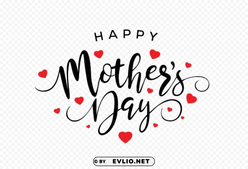 happy mothers day 2018 image ClearCut Background Isolated PNG Design