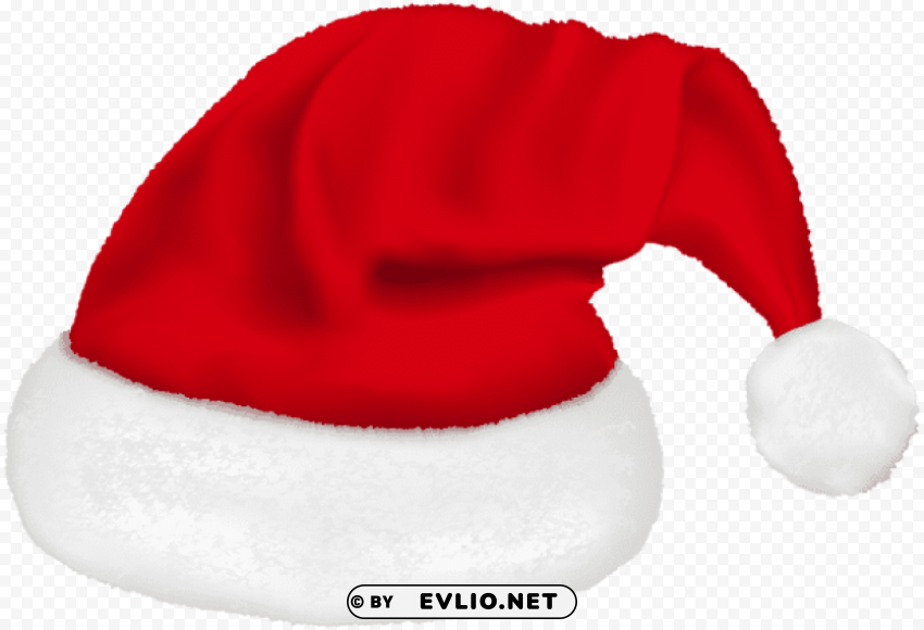 santa claus hat PNG transparent graphics for download