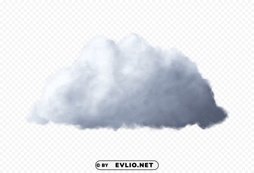 white cloud PNG Image with Clear Background Isolation