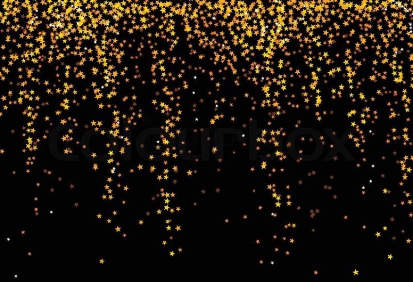 black and gold glitter background texture PNG Image with Transparent Isolated Design