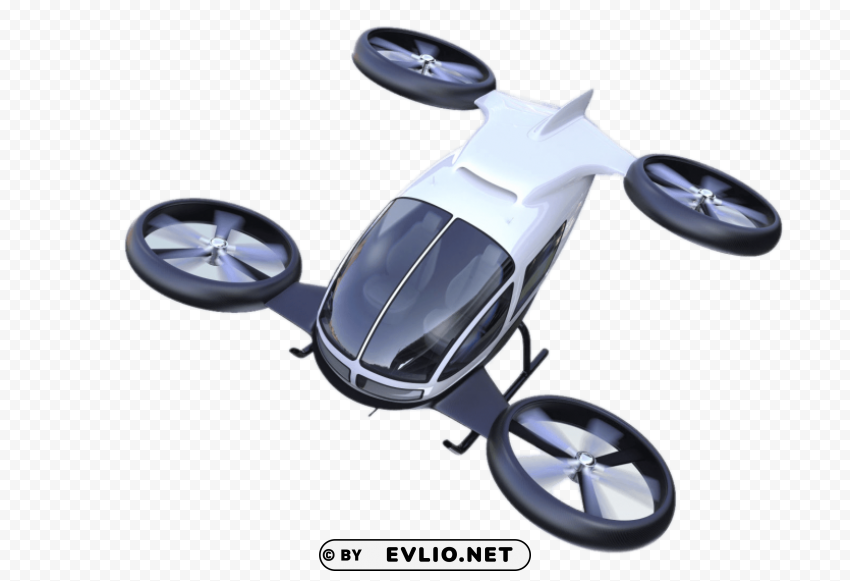 flying car with big rotary wheels Clear PNG pictures free