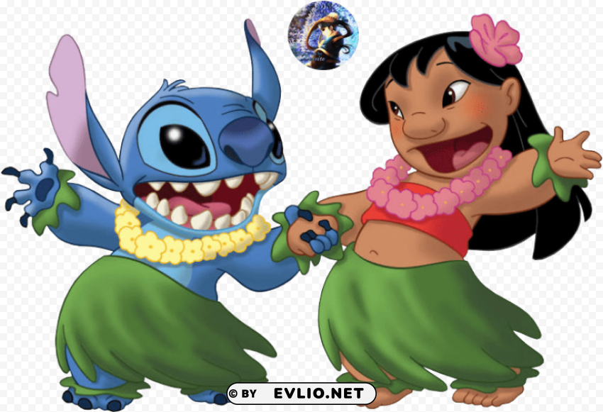lilo and stitch 2 stitch PNG Image Isolated with Clear Background