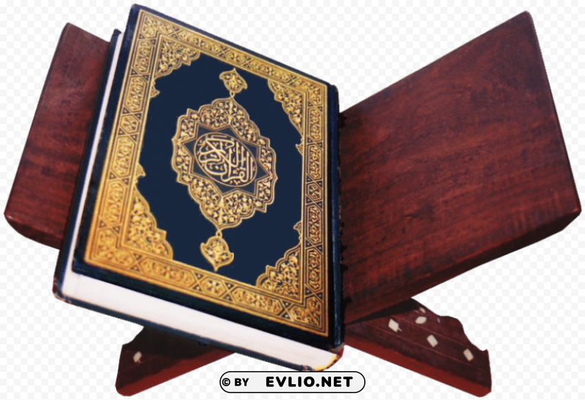 quran Clear Background PNG Isolated Design
