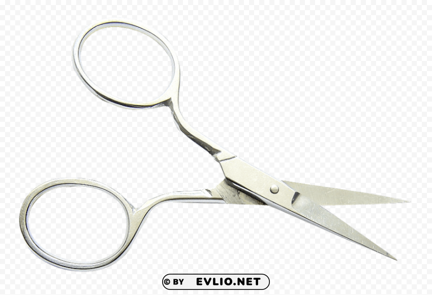 Scissors Isolated Graphic on Clear Transparent PNG