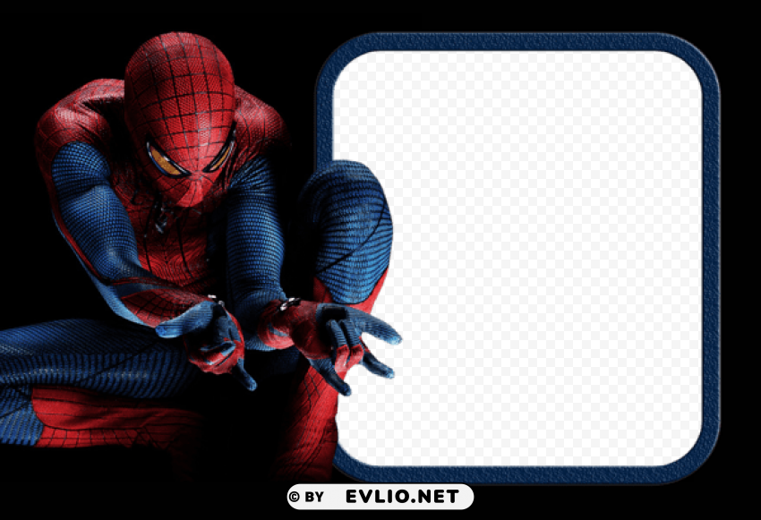 Spiderman Kids Frame Transparent PNG Graphics With Clear Alpha Channel