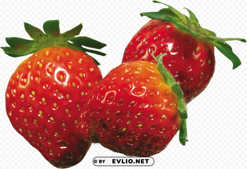 strawberry Isolated Artwork on HighQuality Transparent PNG