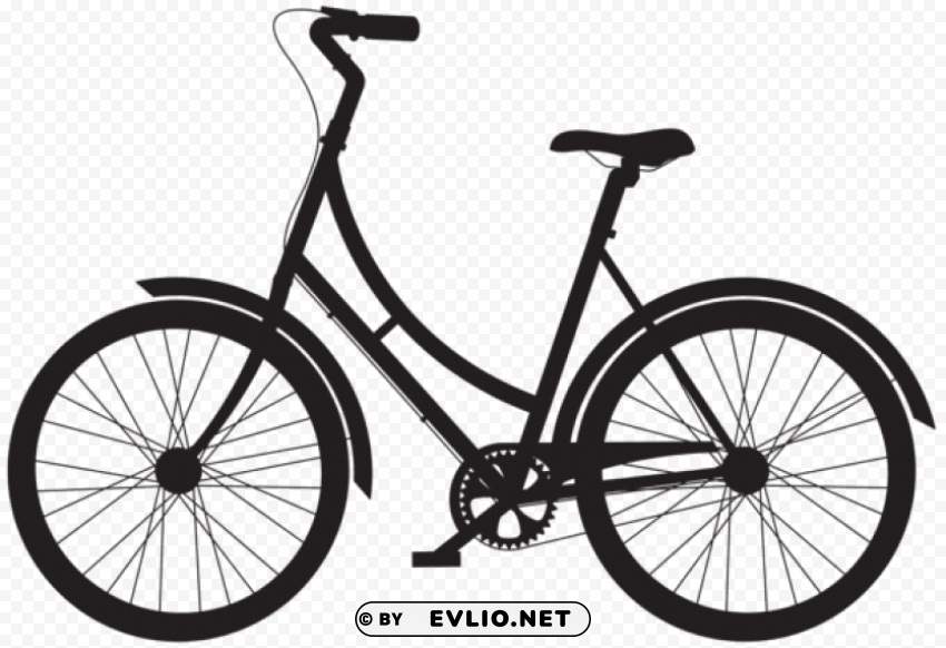 bicycle silhouette png Background-less PNGs