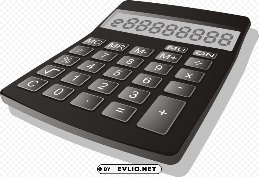 calculator PNG Graphic with Isolated Clarity