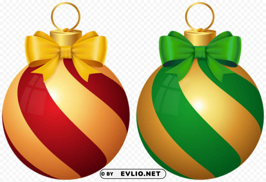 Christmas Balls Free Transparent PNG