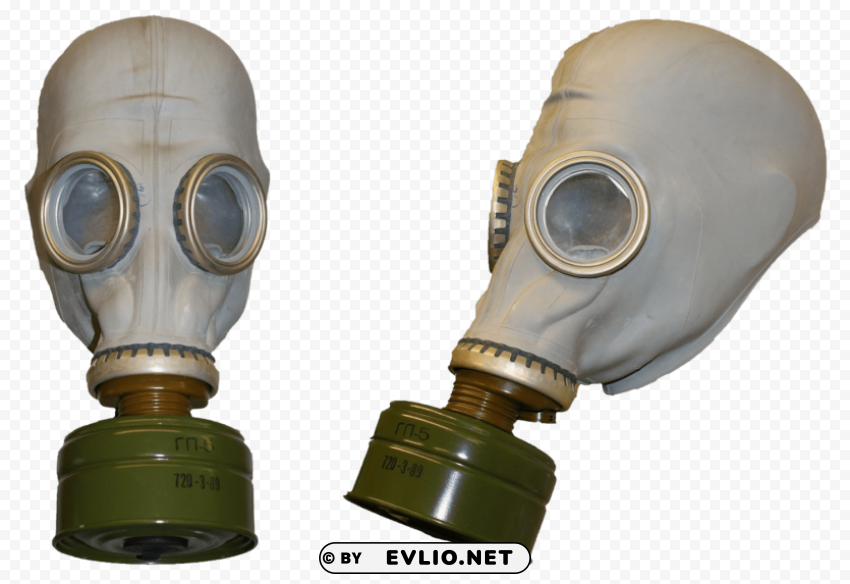 gas mask PNG for t-shirt designs