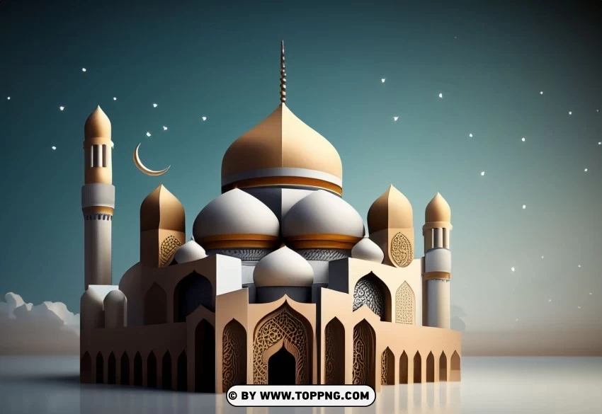Celebrate Prophet Muhammad Birthday with Mawlid al Nabi Islamic Design Free PNG images with clear backdrop