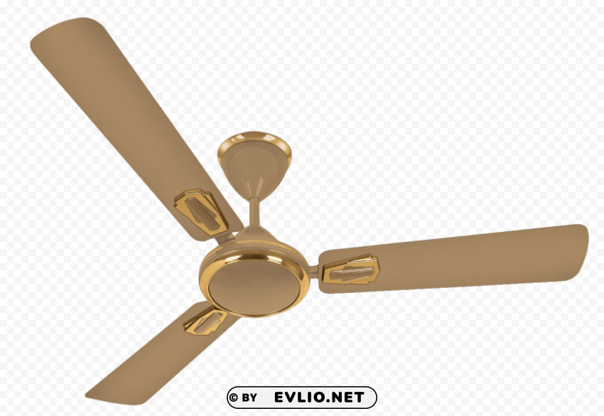 High Speed Ceiling Fan PNG Image with Clear Isolation