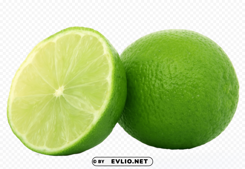 lime halved Transparent PNG graphics library