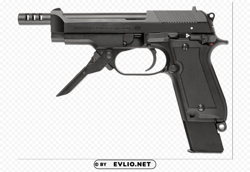 machine hand gun Isolated Graphic in Transparent PNG Format
