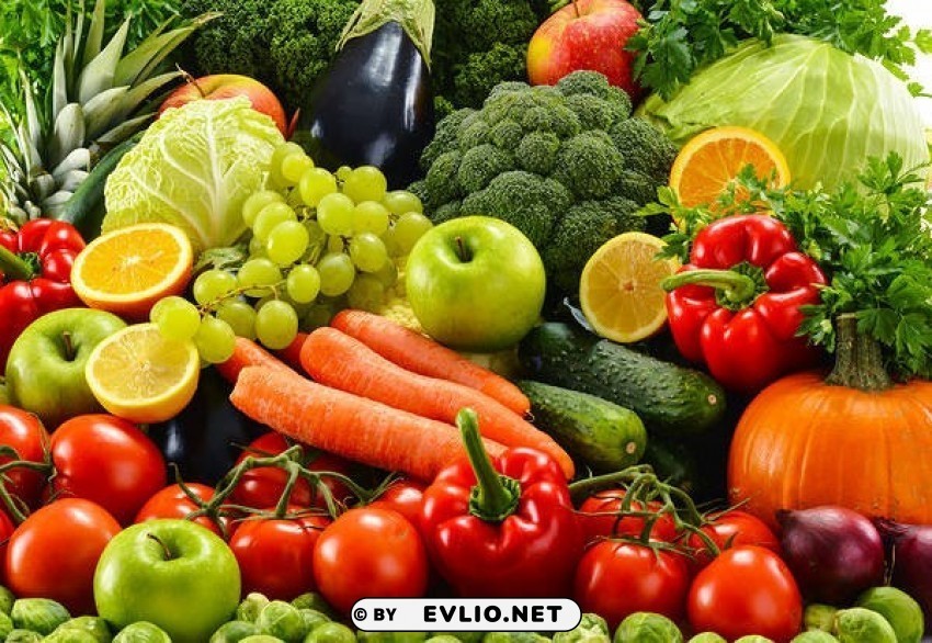 vegetable PNG images with alpha transparency layer