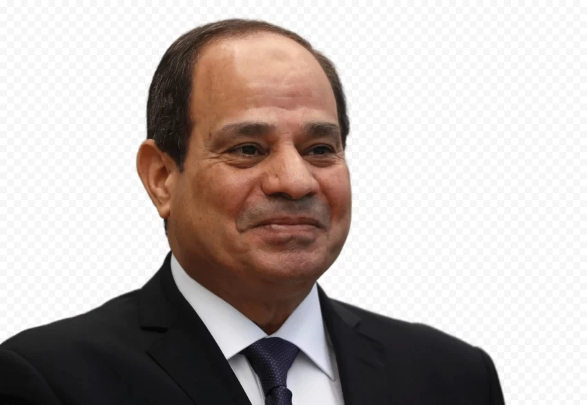 President Abdel Fattah el-Sisi Background Image PNG images transparent pack