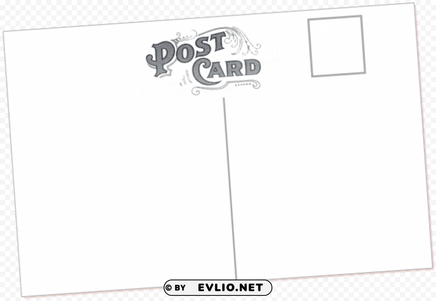 vintage postcard template Transparent PNG images database