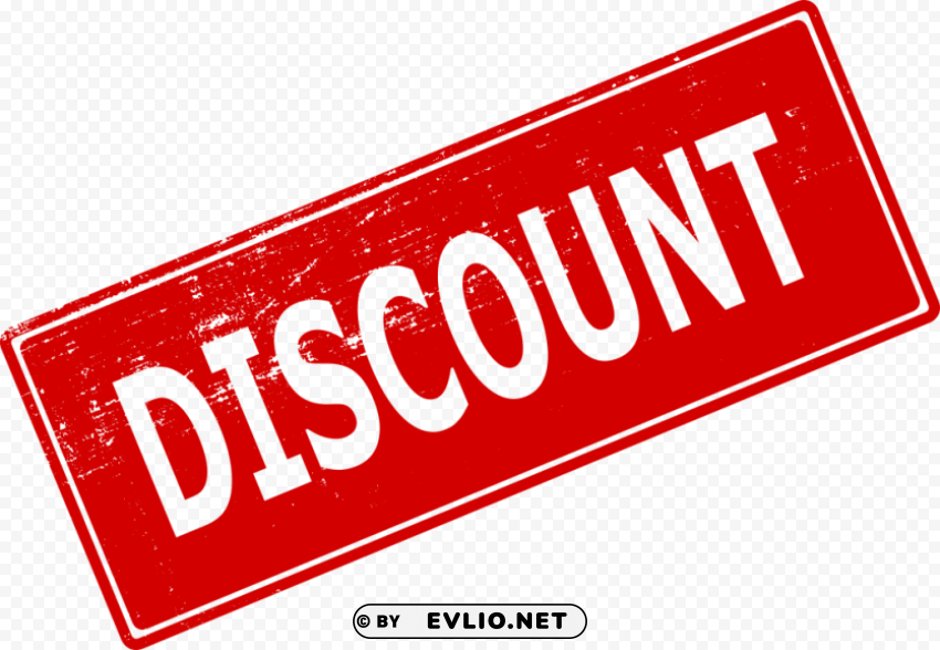 discount stamp PNG Image Isolated with Clear Background