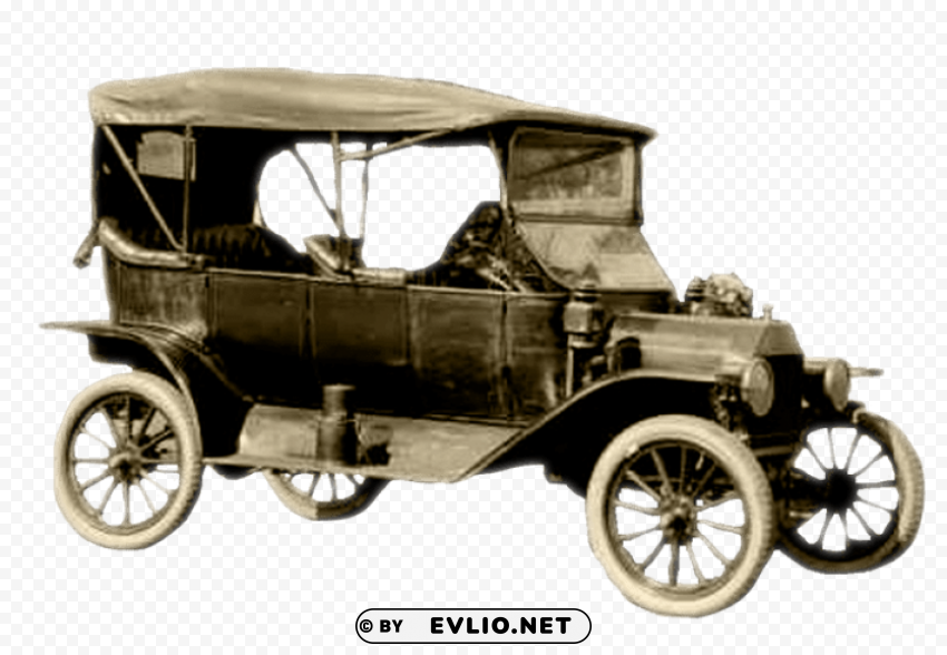 ford model t ClearCut PNG Isolated Graphic