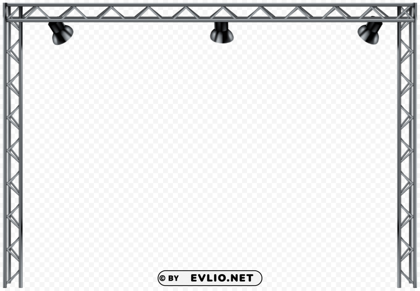 stage lights PNG cutout