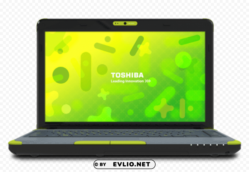 toshiba laptop Isolated Graphic Element in HighResolution PNG