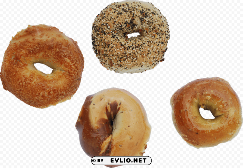 bagels Isolated Element in Clear Transparent PNG PNG images with transparent backgrounds - Image ID 08a76d5b