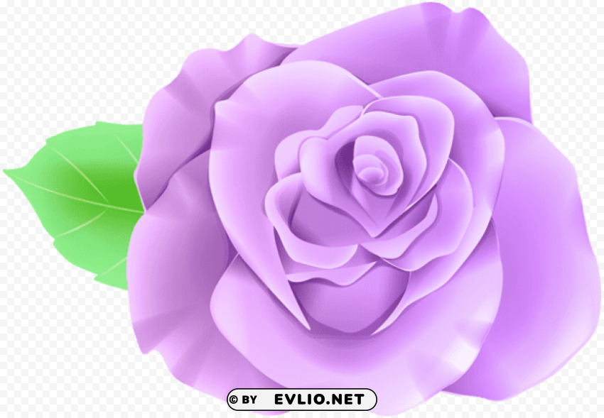 PNG image of purple single rose PNG Graphic with Transparent Isolation with a clear background - Image ID 382564ee