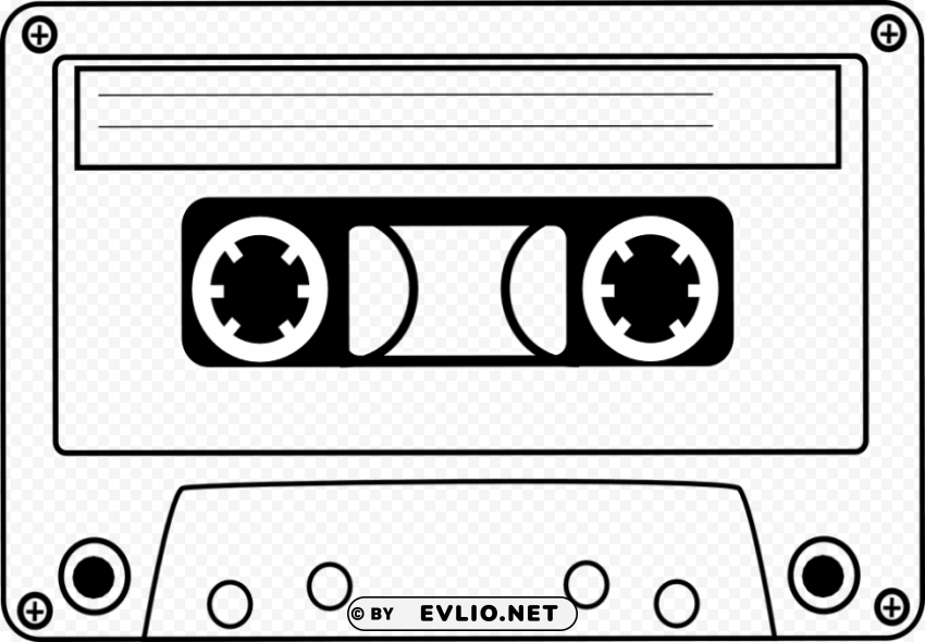 audio cassette Transparent PNG graphics library