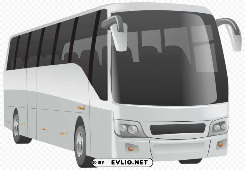bus illustration Transparent Background Isolated PNG Item