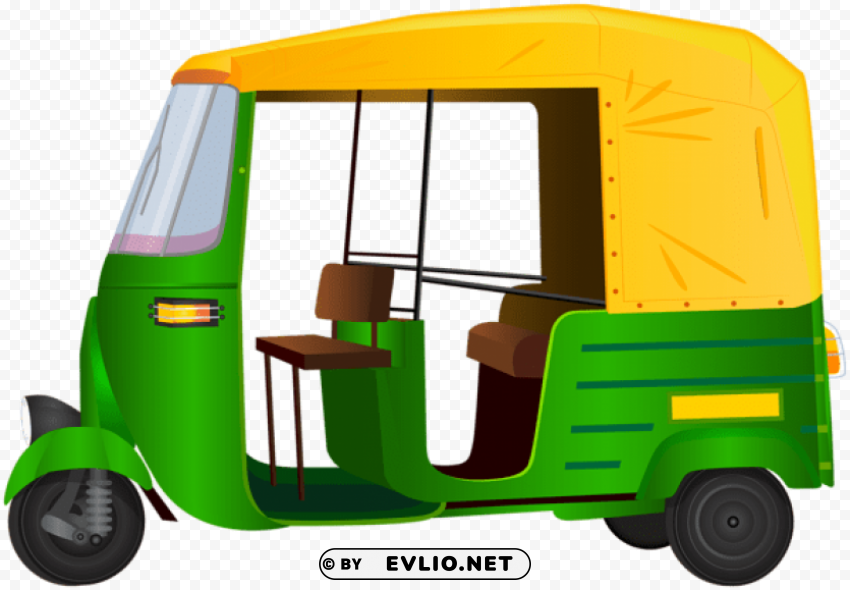 India Auto Rickshaw PNG For Photoshop