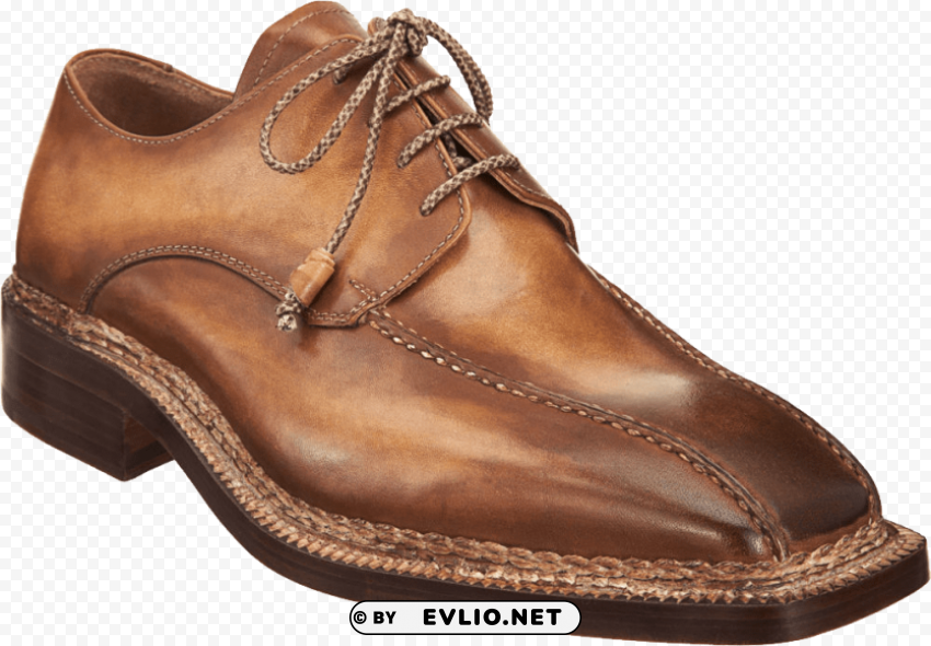 men shoes Clear Background PNG with Isolation