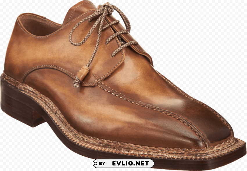 Men Shoes Clear Background PNG With Isolation