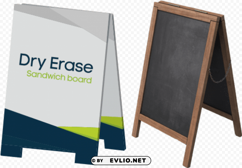 transparent a frame sandwich board PNG pictures with alpha transparency