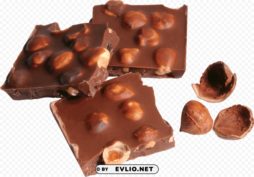 Chocolate Transparent Background PNG Isolation