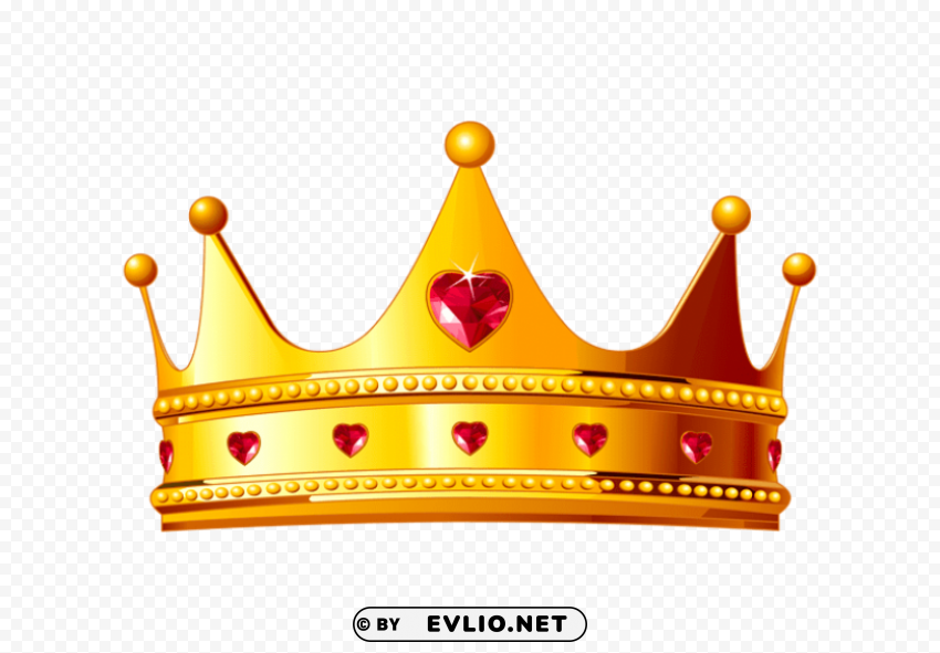 Golden Crown High-resolution Transparent PNG Images Assortment