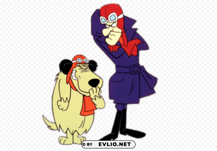 dick dastardly and muttley Transparent PNG image free clipart png photo - d16e191d