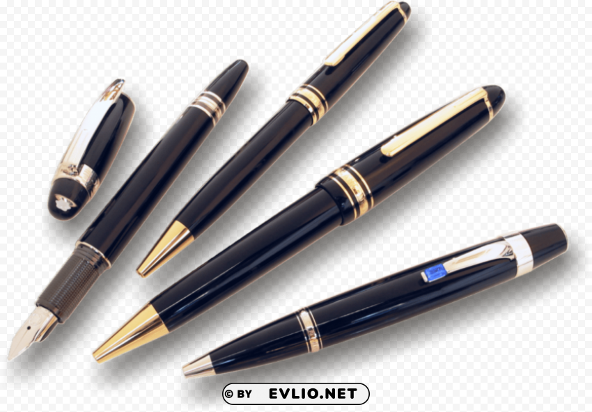 pen PNG graphics with clear alpha channel broad selection