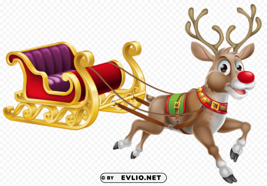 transparent christmas sledge PNG images with clear alpha layer