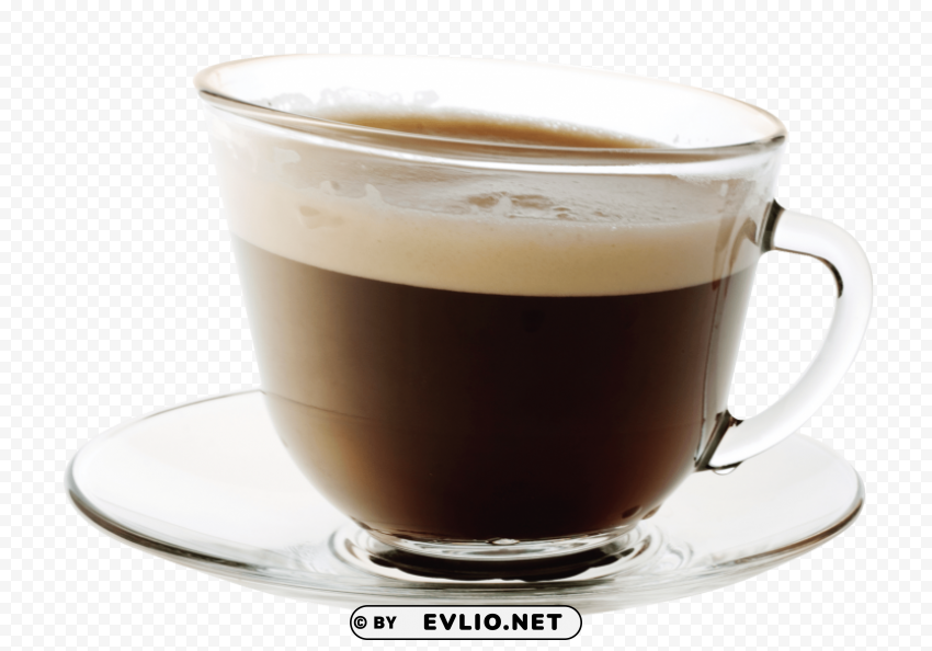coffee cup and saucer Isolated Design Element on PNG