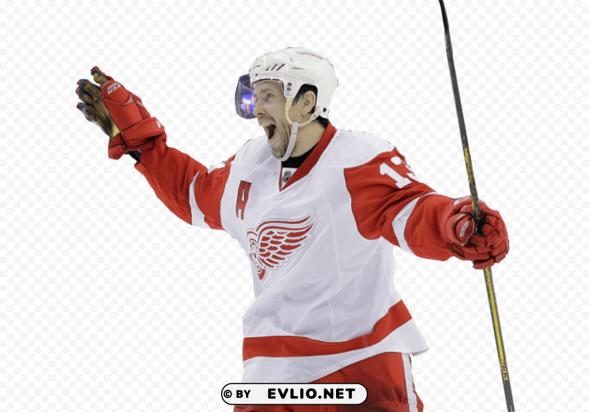 Hockey Player PNG With Transparent Bg