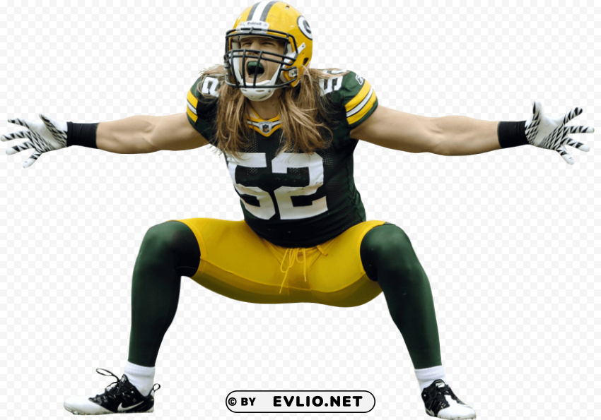 american football Isolated Character in Transparent Background PNG