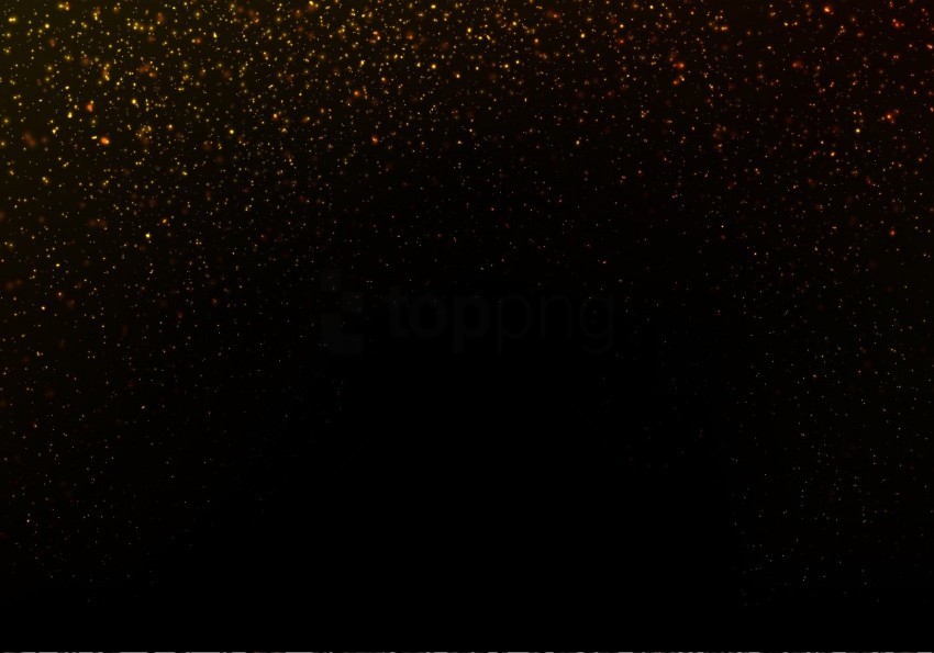 Black And Gold Glitter Background Texture PNG Image Isolated With High Clarity