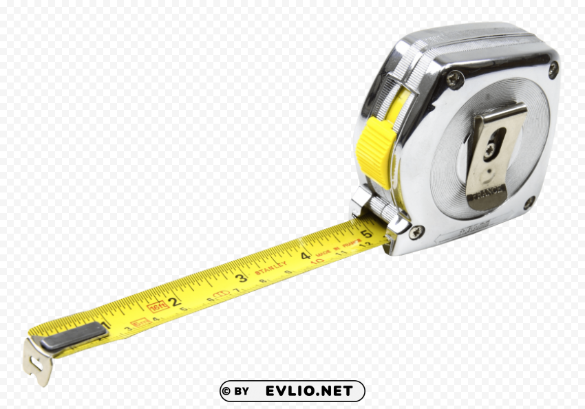 Transparent Background PNG of measure tape Isolated Icon on Transparent PNG - Image ID 70bd4427